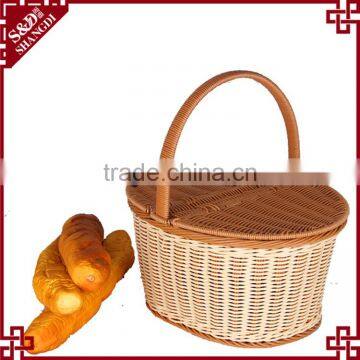 S&D Rattan Type and Picnic Basket Type Gift Baskets and Boxes Handle Fruit Basket photo-2