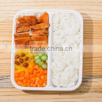 Why Choose Write and Clear Takeaway Plastic pp Food Container 3 Compartment photo-3