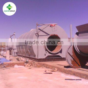 10kg-30T Waste Tyre/Plastics Recycling Machine Pyrolysis Plant To Diesel To Make Electricity photo-3