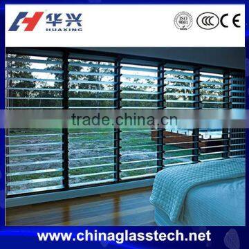 CE-approved customized aluminum fixed louver windows