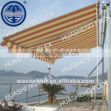 pvc fabric for sun and rain awning