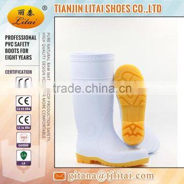 Black PVC Safety Rain Boots YBS/PVC Safety Rain Boots/Safety Rain Boots photo-3