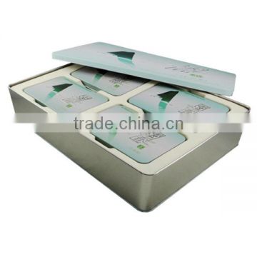 rectangle gift tin box