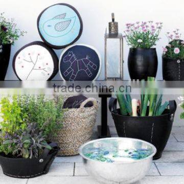 Recycled Tire basket rubber bucket Rubber storage basket