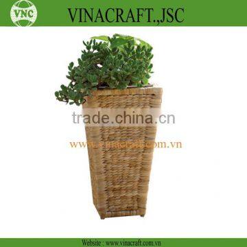 Natural water Hyacinth basket for home decor
