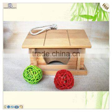 Solid String Hanging Craft Bird House Carrier Cage photo-2