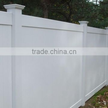 High quality hot sale plastic/pvc privacy vinyl fence