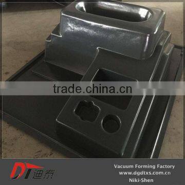 Abs vacuum forming plastic part for auto, irregular shape of plastic product