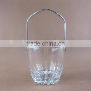 glass ice bucket,ice bucket glass