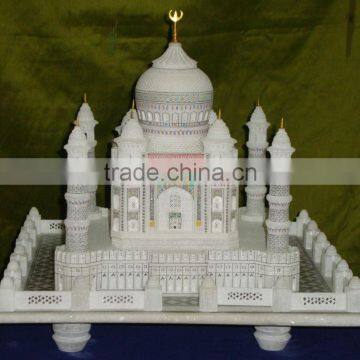 Most Beautiful Statues in the World Marble Taj Mahal, Real Handmade Marble Tajmahal, Luxury Birthday Gift of Tajmahal Statue