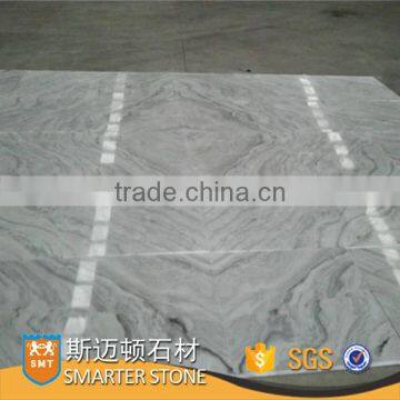 Picasso White Marble Slab Price White Marble Grey Veins photo-2