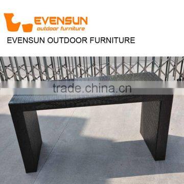 China EVENSUN Manufacturer Outdoor Furniture Rattan Wicker Garden Bar Stools photo-3