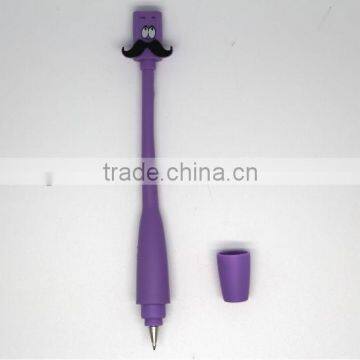 New Promotional Mustache Ball Pen With Blue Ink 0.7mm, Cartoon Ball Pen, Kids Ball Pen photo-2