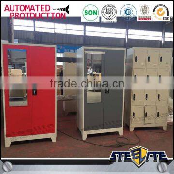 Knock Down Bedroom Wardrobes Smart Customized Steel Armario photo-3