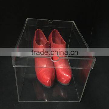 High Quality Household Clear Acrylic Shoe Boxes photo-3
