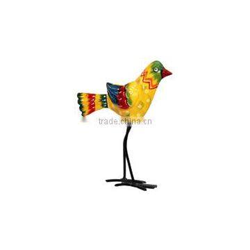IRON PAINTED BIRD YELLOW