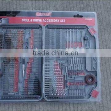 246PCS COMBINATION DRILL BITS SET, Drill Bits, Drill Accessory Kit