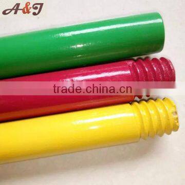 Spray Paint Round Brush Handle Straightened