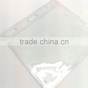 4" * 3" ID Badge Holder Without Metal Clip, Name Tag Holder, ID Card Holder With Clip photo-3