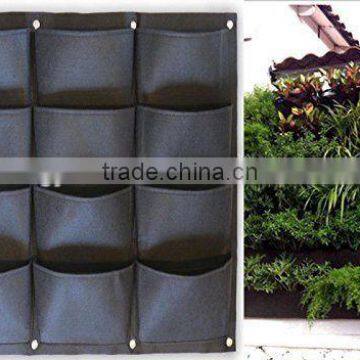 hanging plant bags felt wall planter garden felt grow bag