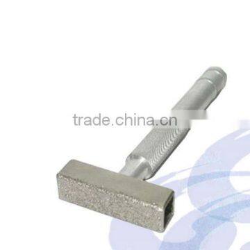 Diamond Dresser Square Steel Hand Tools With Aluminum Handle