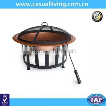 30 Inch Outdoor Steel Fire Pit