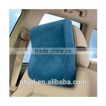 SMALL COMFORT MEMORY FOAM BED TRAVEL PILLOW CAR BACK PILLOW WITH BELT photo-3