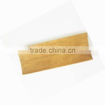 eco-friendly bamboo towel tray