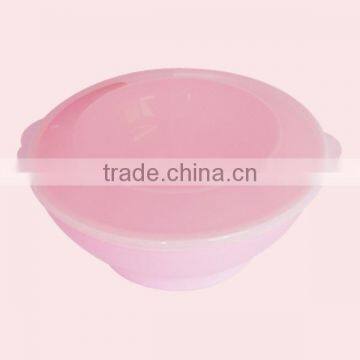 3 Pcs Plastic Salad Bowl With Lid Salad Bowl photo-5