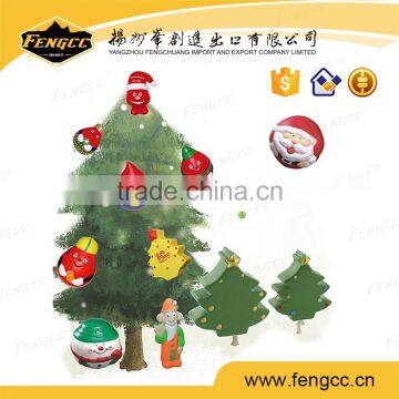 PU foam stress toy / stress ball in Christmas santa tree shape