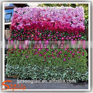 Factory Sale Artificial Flowers Wall Customized Artificial Flower for Wall Decoration photo-2