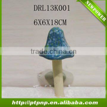 ceramic craft mushroom for garden decoration