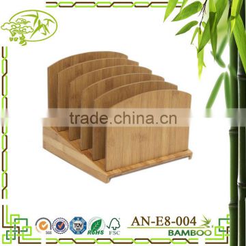 Aonong Graduated File Folder Organizer Bamboo