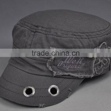 Hipster Beret Distressed Military Hats