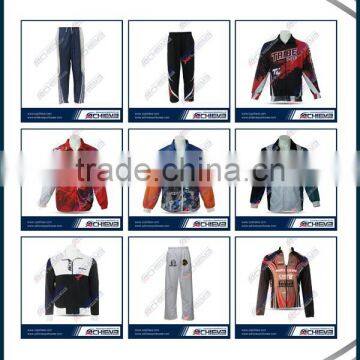 New Design Sports Track Suits/custom sublimation track suit wholesale cricket team uniforms sport t-shirts extra large cricket