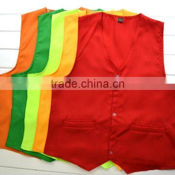 Colorful Unisex Logo Embroideried Safety Vest photo-6