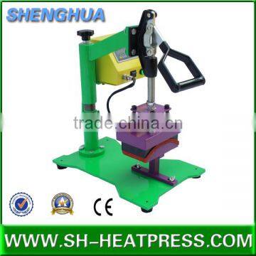 Manual cap ironing press machine