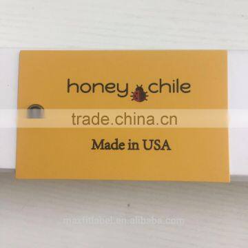 2017 Custom High Quality Private Jeans Hang Tags With Competitive Price photo-5