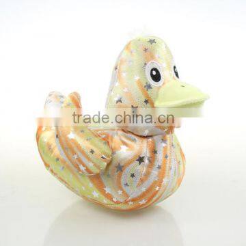 Cute 3 Color Wholesale Cheap Duck Light Toy Plush Duck With Sand photo-2