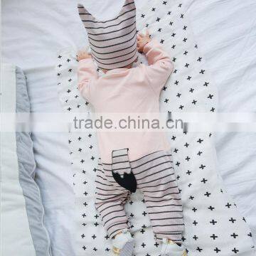 Baby Boutique Wholesale Cute Korea Petti Rompers Baby Cotton Night Suits photo-2