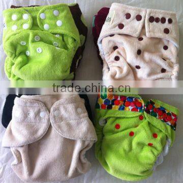 Hot Wholesale Polyester Reusable baby reusable nappies