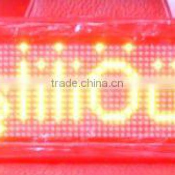 LED scrolling signage red leds