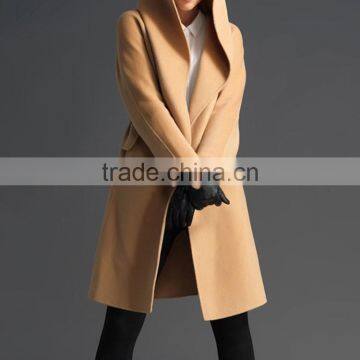 Maxnegio Hot Women Long Cashmere Coat Womens Wool Cashmere Duffel Coat photo-2