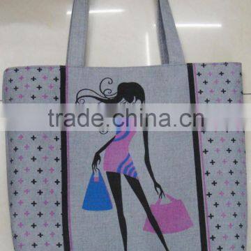 Fashion Lady cotton cheap canvas popular bag