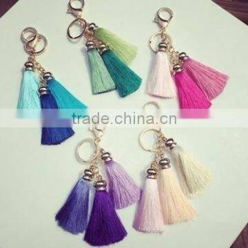 American Tassel Key Ring,Metal Promotional Gift Keychains For Bag/Car photo-5