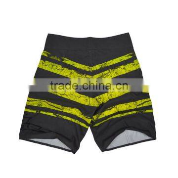 Mens Vintage Striped Board Shorts 100% Polyester photo-2