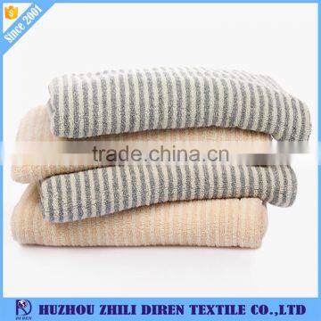 100% Cotton Compressed Stripes Sport Towels