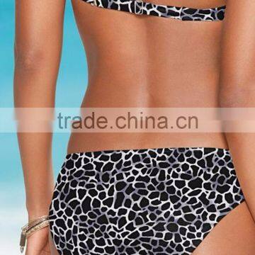 Backless Push up Bra Cups Bikinis Woman Swimwear 2017 photo-5