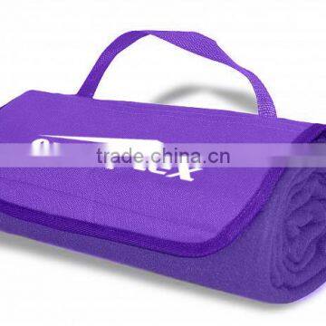 New Design Waterproof Fleece Stadium Picnic Camping Mat Pad Blanket