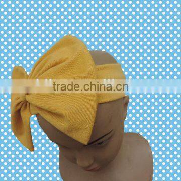 Baby Girls Cute Hair Bands Boutique Children Pure Cotton Headbands With Big Bowknot Wholesale Cheap Hair Bow Children Hairbands photo-6